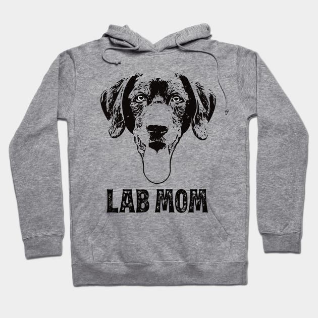 Labrador Retriever Mom - Lab Dog Mom Hoodie by DoggyStyles
